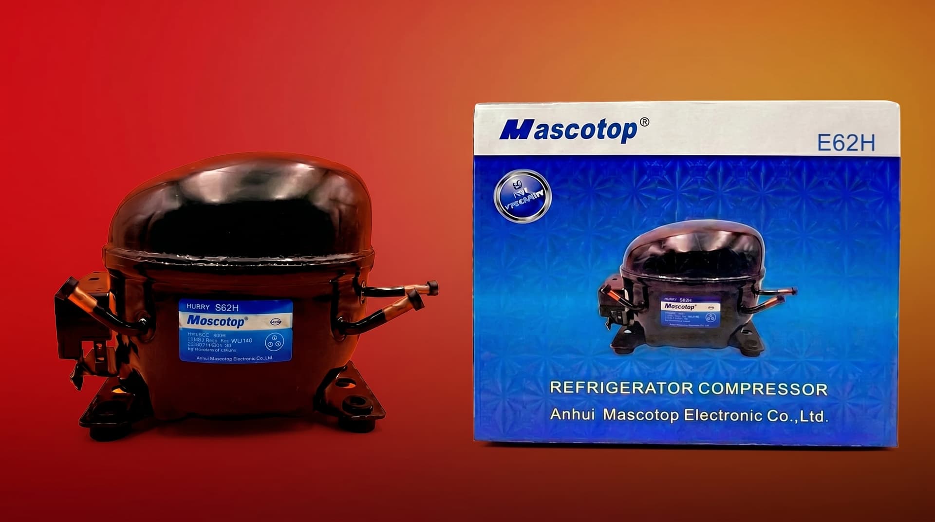 Refrigerator Compressor E62H (R134a)