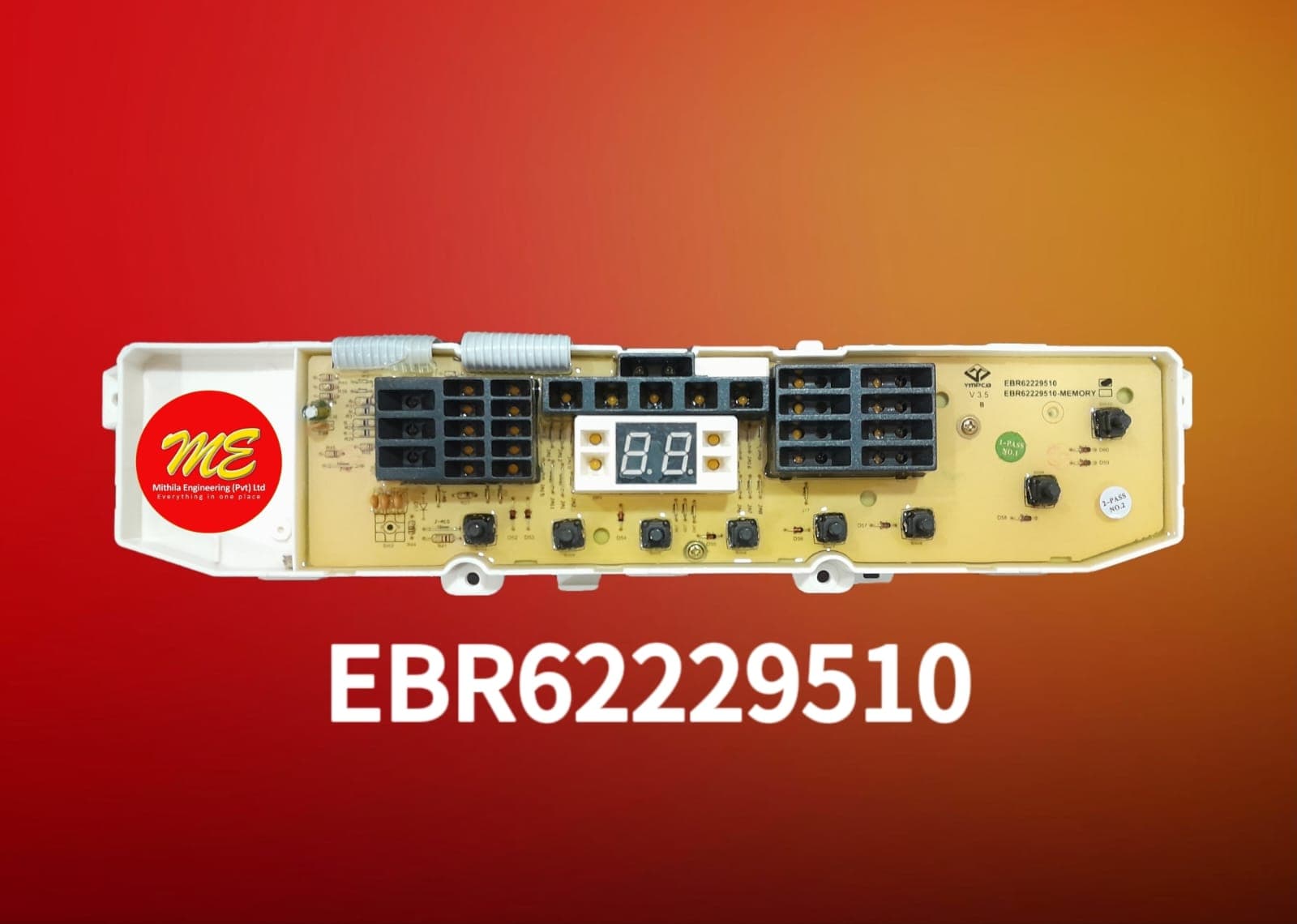 LG Washing Machine PCB (EBR 62229504)