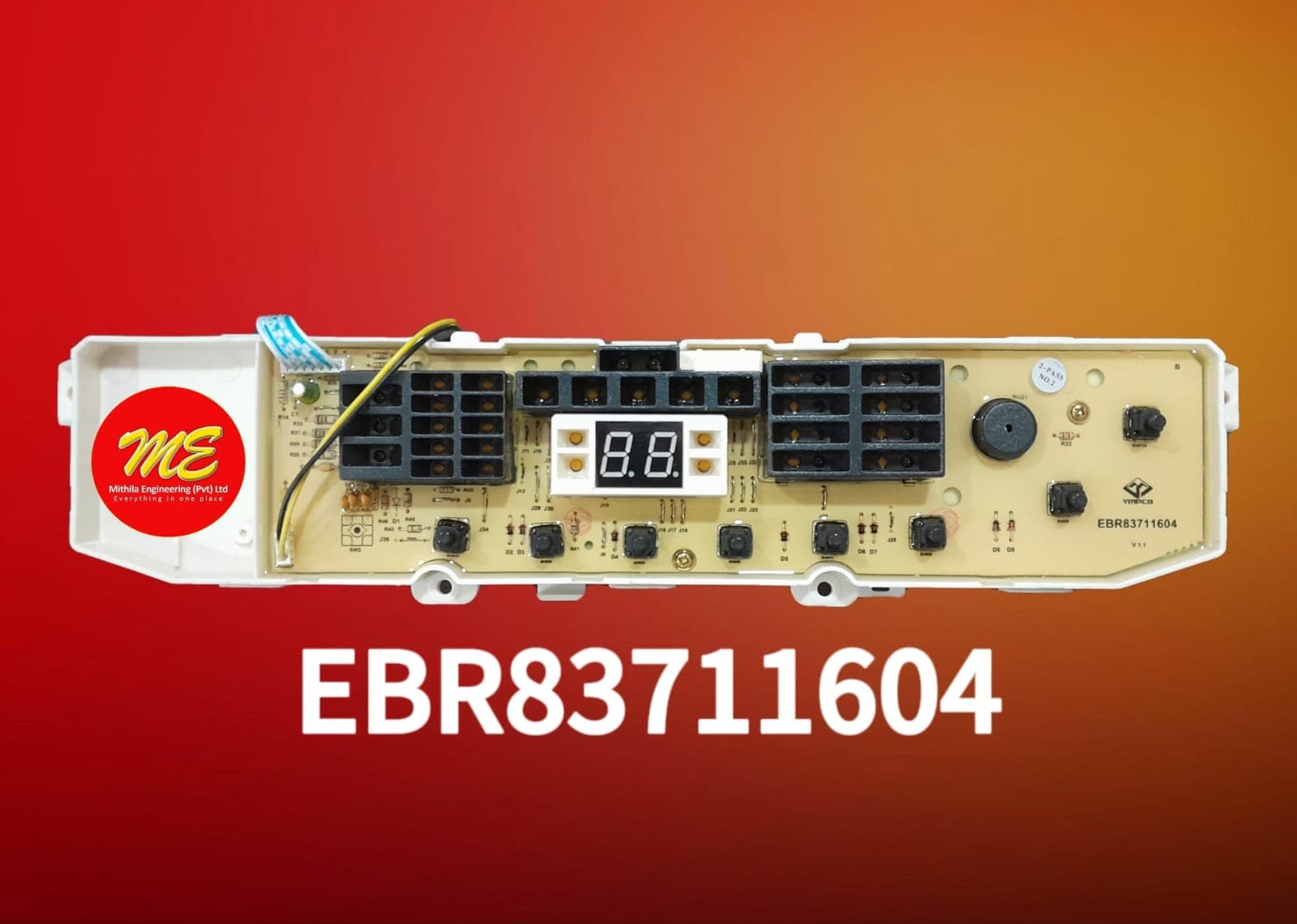 LG Washing Machine PCB (EBR 83711604)