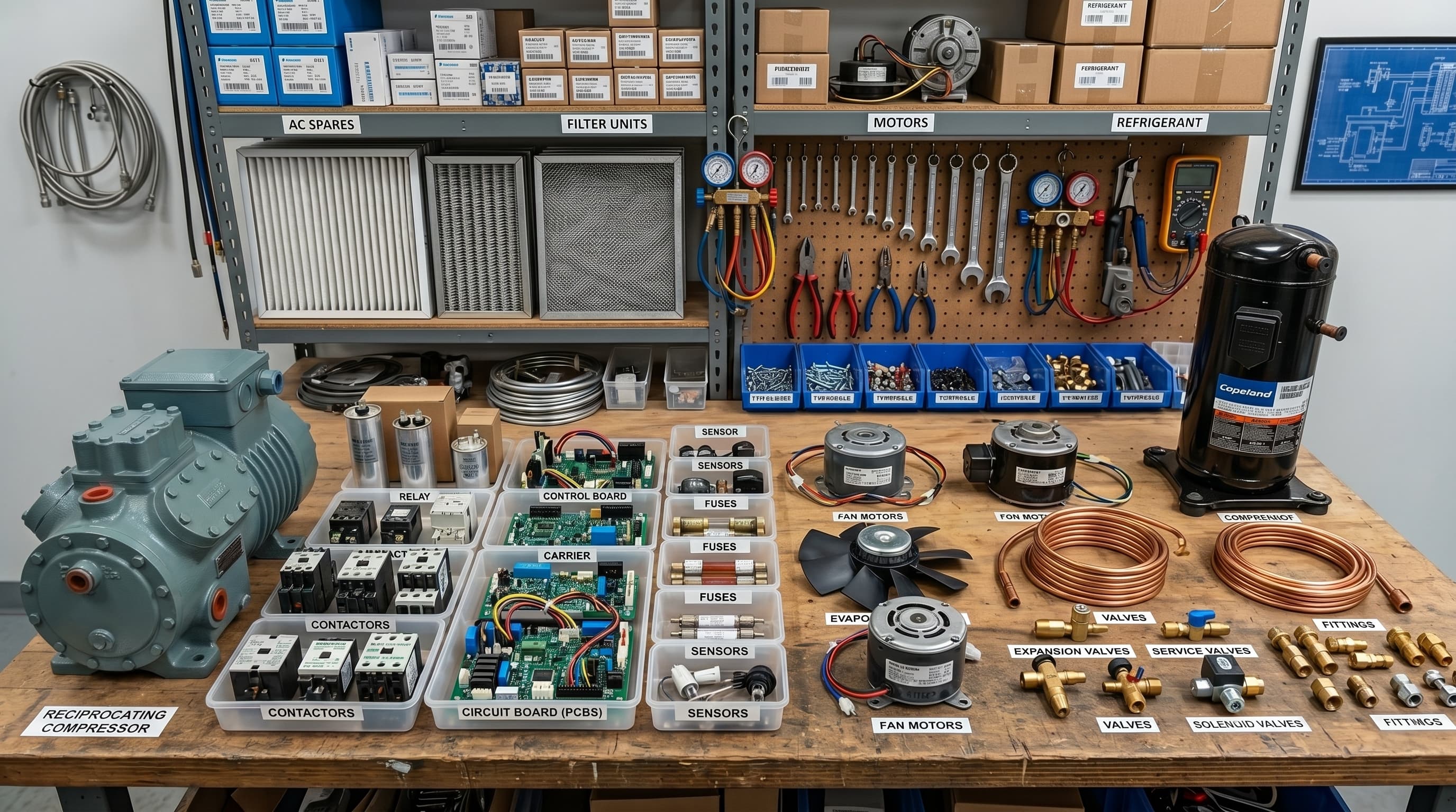 AC Spare Parts